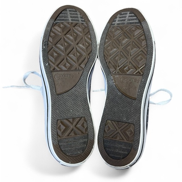 Converse All Star Chuck Taylor Women's Size 10 Shoes Gray White Low Top Sneakers - Picture 9 of 9